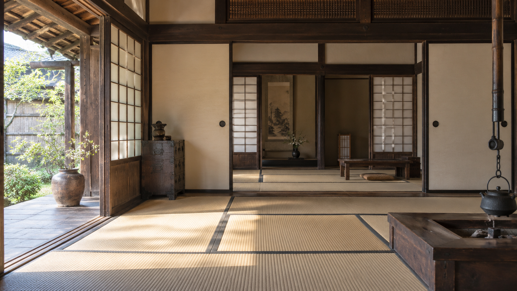 屯所に使われた住宅を考えるための一般的な室内情景